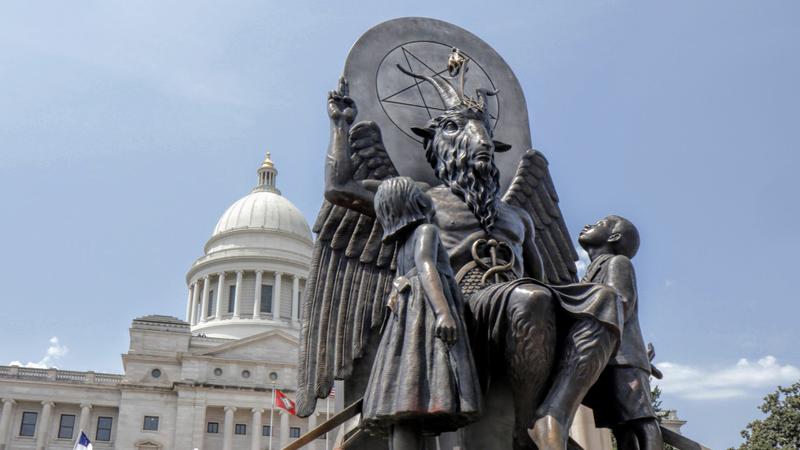 Illustration for article titled Hail Satan? is an insider look at an activist movement born to raise hell